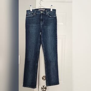 Hudson Jeans Dark Blue Straight Leg Women's Jeans